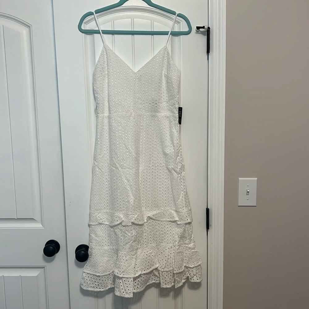 New with Tags Express White Eyelet Dress size small